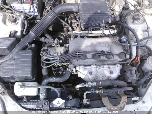 2HGEJ6618YH504441 - 2000 HONDA CIVIC SE SILVER photo 10