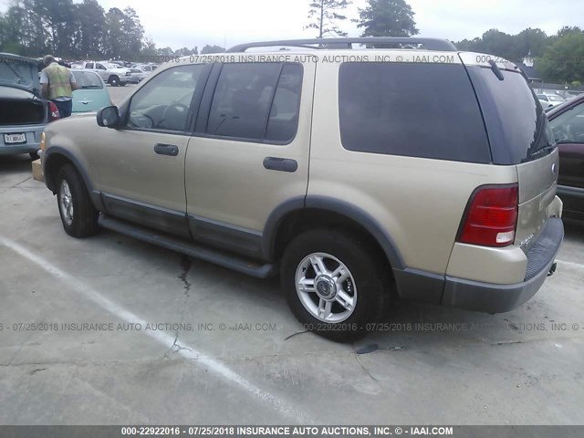 1FMZU73K53UB70350 - 2003 FORD EXPLORER XLT/XLT SPORT/NBX 金色 照片 3