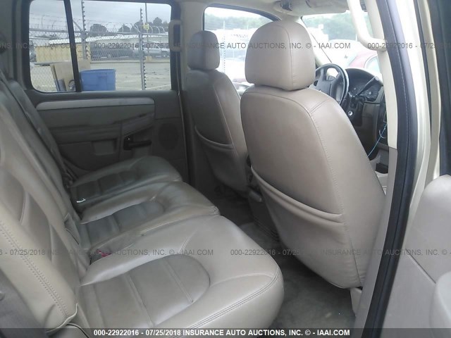 1FMZU73K53UB70350 - 2003 FORD EXPLORER XLT/XLT SPORT/NBX 金色 照片 8