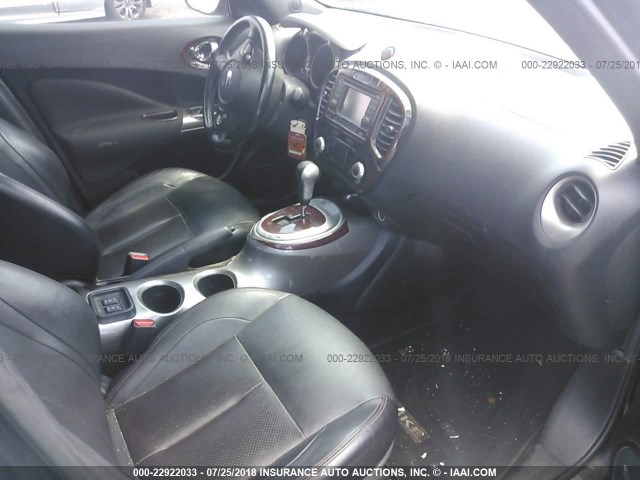 JN8AF5MV3DT221252 - 2013 NISSAN JUKE S/SV/SL BLACK photo 5