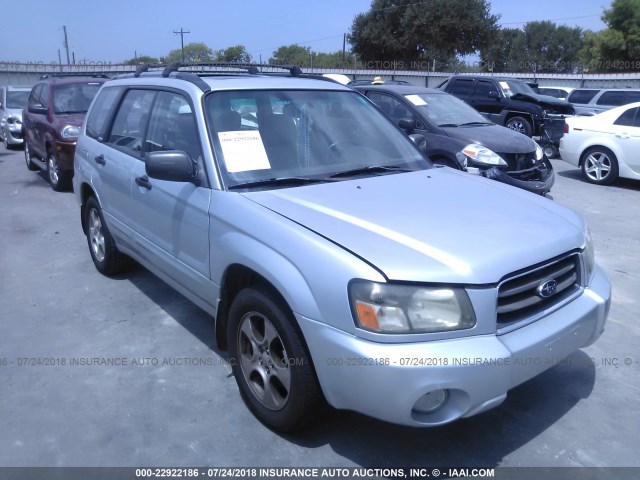 JF1SG65663H760577 - 2003 SUBARU FORESTER 2.5XS Сұр фото 1