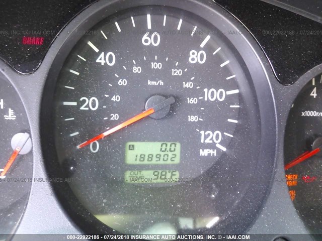 JF1SG65663H760577 - 2003 SUBARU FORESTER 2.5XS Сұр фото 7