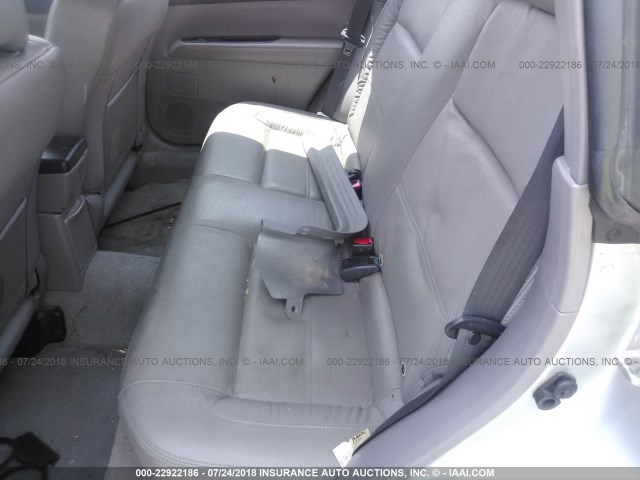 JF1SG65663H760577 - 2003 SUBARU FORESTER 2.5XS Сұр фото 8