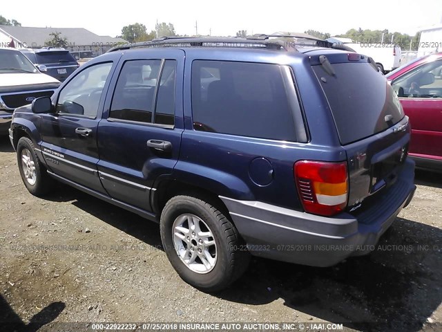 1J4GW48S84C198321 - 2004 JEEP GRAND CHEROKEE LAREDO/COLUMBIA/FREEDOM 蓝色 照片 3