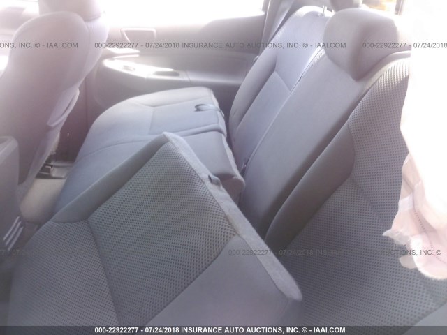 5TFLU4EN6BX019787 - 2011 TOYOTA TACOMA DOUBLE CAB ვერცხლისფერი ფოტო 8