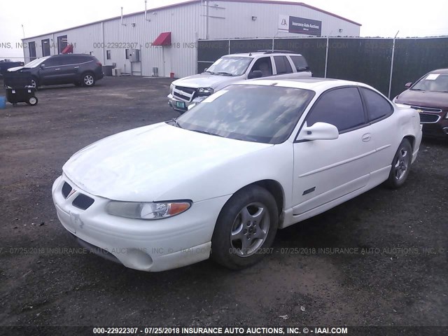 1G2WR121XXF271378 - 1999 PONTIAC GRAND PRIX GTP WHITE photo 2