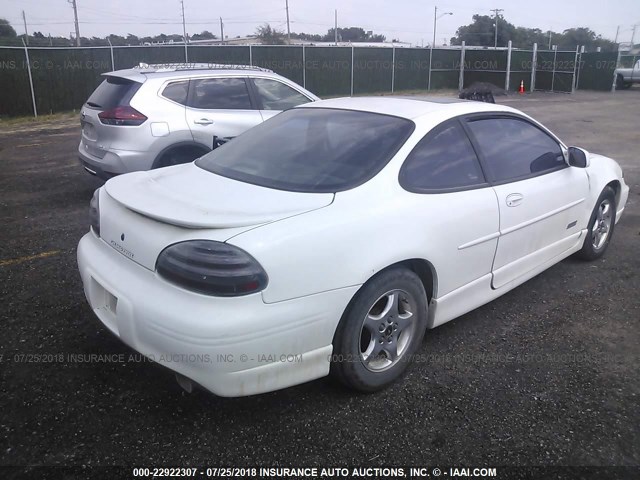 1G2WR121XXF271378 - 1999 PONTIAC GRAND PRIX GTP WHITE photo 4