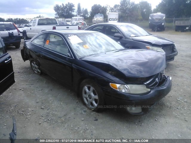 2T1CF22P8YC376996 - 2000 TOYOTA CAMRY SOLARA SE/SLE შავი ფოტო 1