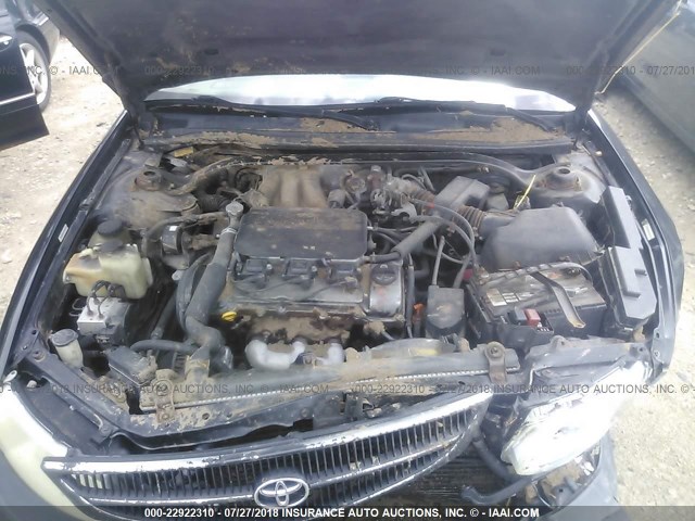 2T1CF22P8YC376996 - 2000 TOYOTA CAMRY SOLARA SE/SLE შავი ფოტო 10