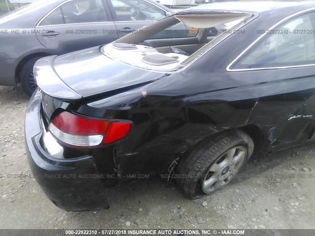 2T1CF22P8YC376996 - 2000 TOYOTA CAMRY SOLARA SE/SLE შავი ფოტო 6