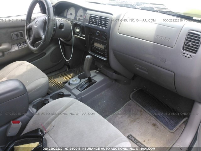 5TEGN92N94Z407768 - 2004 TOYOTA TACOMA DOUBLE CAB PRERUNNER SILVER photo 5