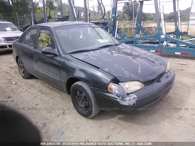 1Y1SK5284YZ425243 - 2000 CHEVROLET GEO PRIZM LSI 绿色 照片 6