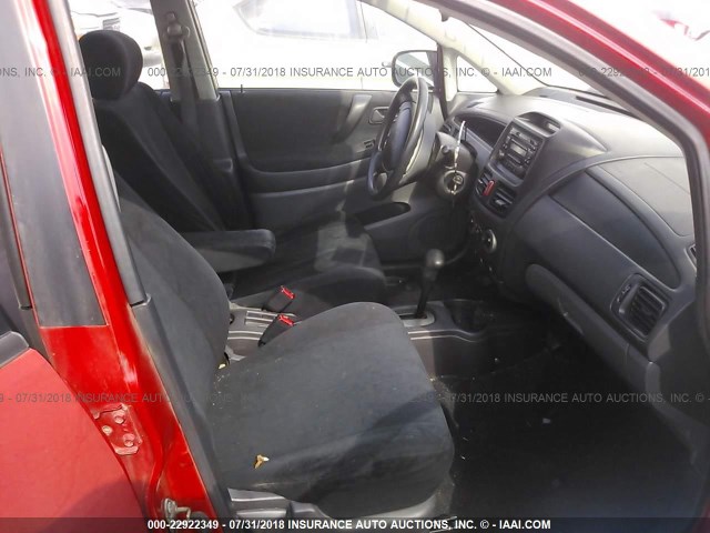 JS2RA61S045201077 - 2004 SUZUKI AERIO S/LX RED photo 5