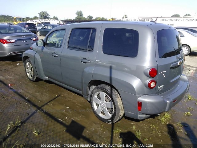 3GNCA13B49S565409 - 2009 CHEVROLET HHR LS Boz foto 3