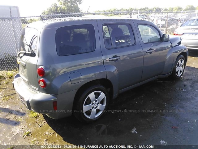 3GNCA13B49S565409 - 2009 CHEVROLET HHR LS Boz foto 4