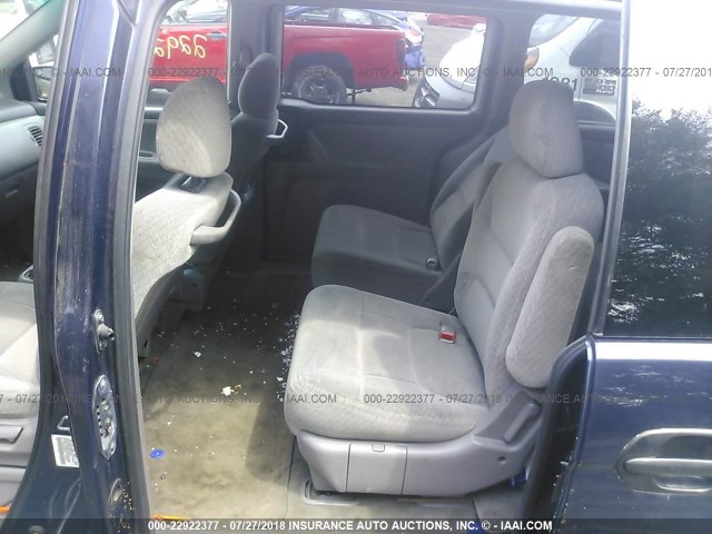 5FNRL18523B107268 - 2003 HONDA ODYSSEY LX Dark Blue photo 8