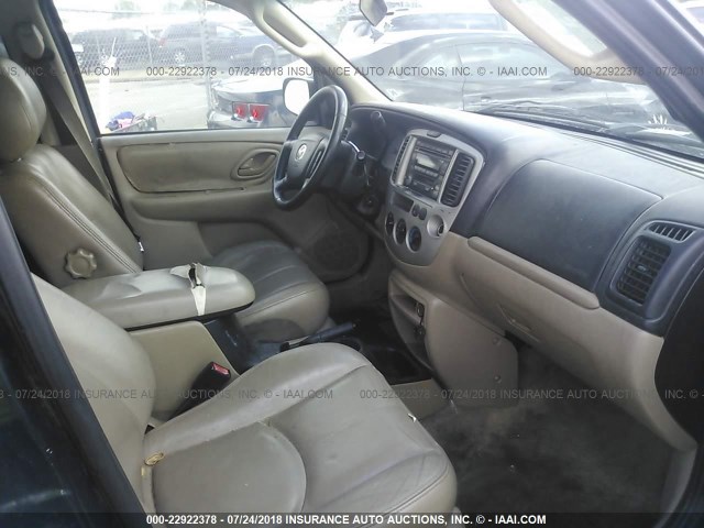 4F2CZ06193KM17662 - 2003 MAZDA TRIBUTE ES 黑色 照片 5