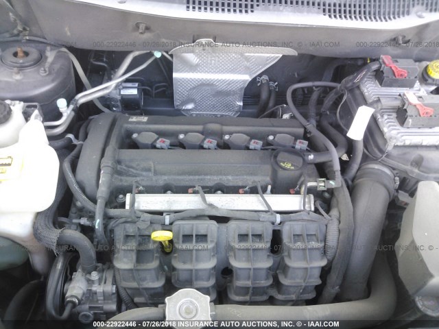 1C4NJCEAXFD171328 - 2015 JEEP COMPASS LATITUDE ნაცრისფერი ფოტო 10