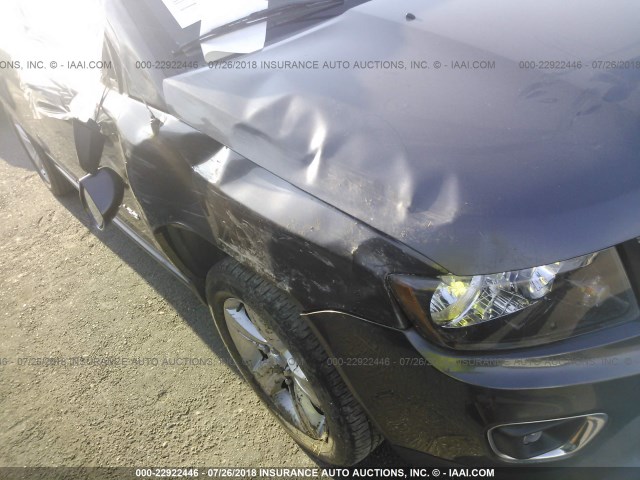 1C4NJCEAXFD171328 - 2015 JEEP COMPASS LATITUDE ნაცრისფერი ფოტო 6