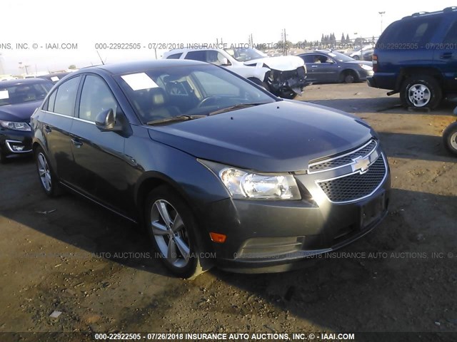 1G1PE5SB6D7162426 - 2013 CHEVROLET CRUZE LT GRAY photo 1