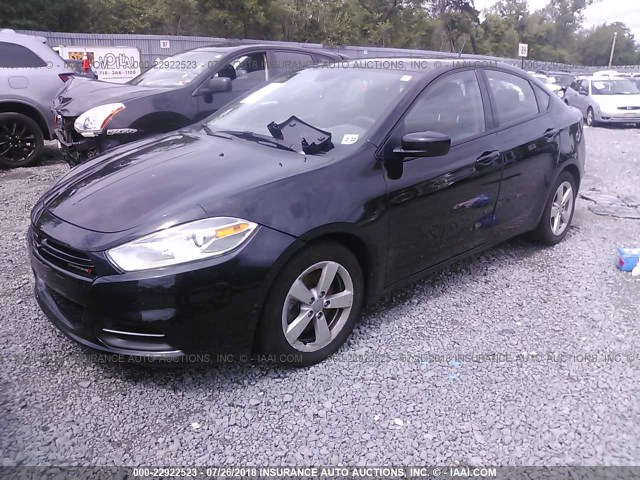 1C3CDFFA1GD803346 - 2016 DODGE DART SXT SPORT BLACK photo 2