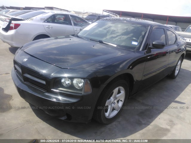 2B3LA43G07H699504 - 2007 DODGE CHARGER SE/SXT BLACK photo 2