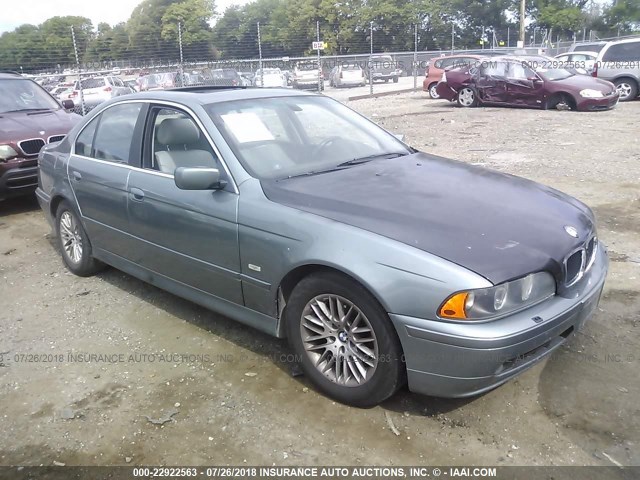 WBADT63412CH92252 - 2002 BMW 530 I AUTOMATIC SILVER photo 1