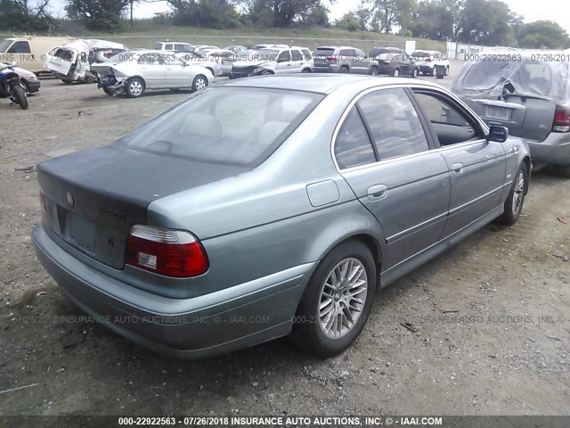 WBADT63412CH92252 - 2002 BMW 530 I AUTOMATIC SILVER photo 4