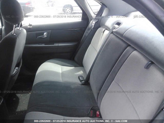 1FAFP55S22G207258 - 2002 FORD TAURUS SES GRAY photo 8