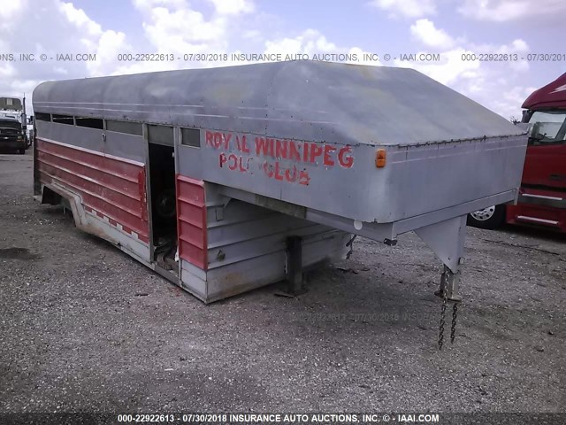 2R9G8LC21G1020012 - 1986 UTILITY TRAILER MFG OTHER  SILVER photo 1