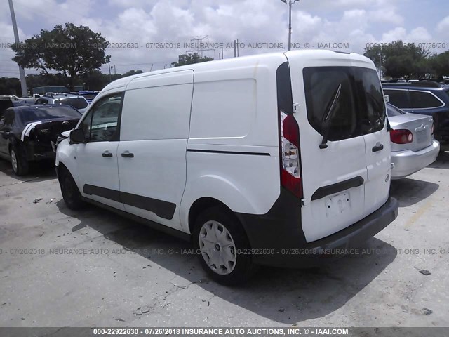 NM0LS7E77G1245711 - 2016 FORD TRANSIT CONNECT XL WHITE photo 3