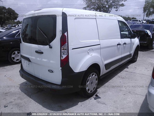 NM0LS7E77G1245711 - 2016 FORD TRANSIT CONNECT XL WHITE photo 4