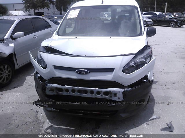 NM0LS7E77G1245711 - 2016 FORD TRANSIT CONNECT XL WHITE photo 6