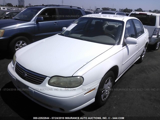 1G1ND52M4W6257586 - 1998 CHEVROLET MALIBU WHITE photo 2