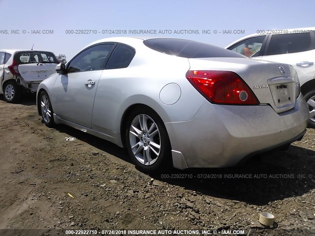 1N4BL24E28C212304 - 2008 NISSAN ALTIMA 3.5SE SILVER photo 3