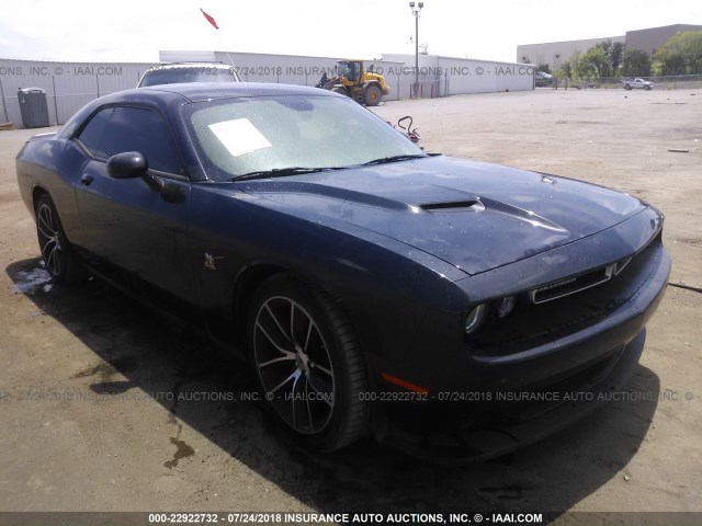 2C3CDZFJ7HH617073 - 2017 DODGE CHALLENGER R/T 392 BLACK photo 1