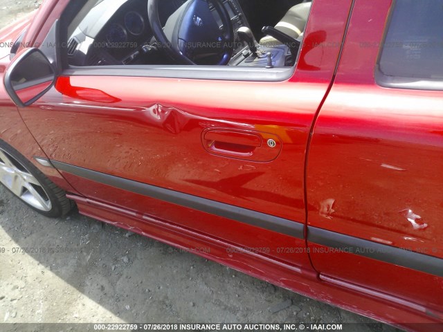 YV1RH52Y842380418 - 2004 VOLVO S60 R RED photo 6