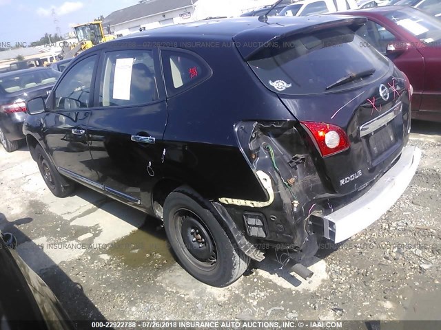 JN8AS5MV4BW663089 - 2011 NISSAN ROGUE S/SV/KROM BLACK photo 3