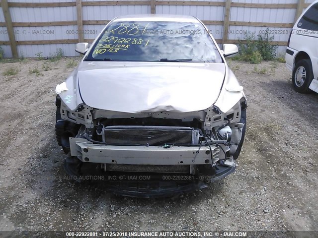 1G1ZC5E04AF187075 - 2010 CHEVROLET MALIBU 1LT 金色 照片 6