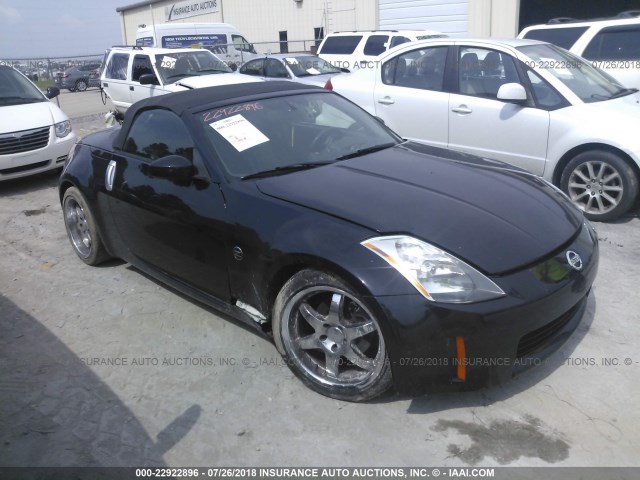 JN1AZ36A84T016482 - 2004 NISSAN 350Z ROADSTER BLACK photo 1