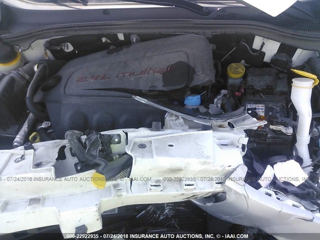 ZFBERFBB5H6E65062 - 2017 RAM PROMASTER CITY SLT 白色 照片 10