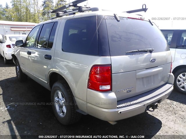 1FMDU73W24ZB21317 - 2004 FORD EXPLORER XLT/XLT SPORT/NBX 金色 照片 3