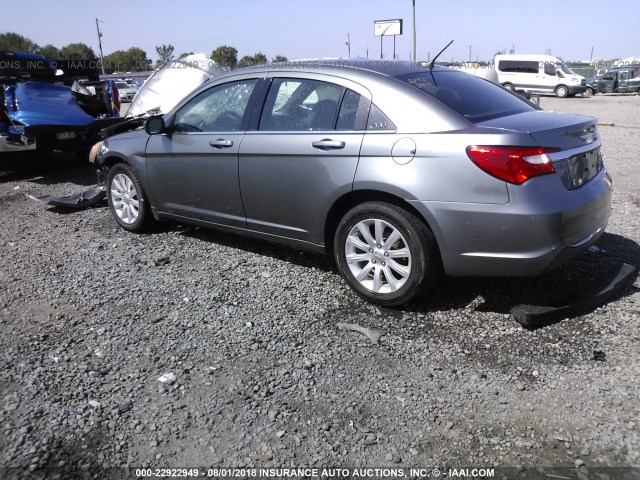 1C3CCBBB4DN672669 - 2013 CHRYSLER 200 TOURING GRAY photo 3