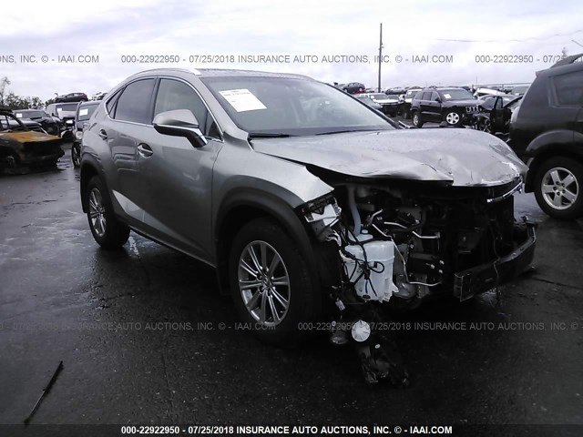 JTJBARBZ0H2104619 - 2017 LEXUS NX 200T/BASE/F SPORT SILVER photo 1