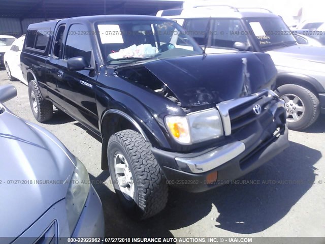 4TASN92N2XZ477537 - 1999 TOYOTA TACOMA XTRACAB PRERUNNER შავი ფოტო 1