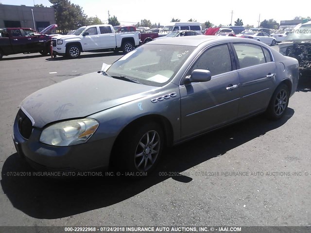 1G4HR57Y76U183055 - 2006 BUICK LUCERNE CXL GRAY photo 2