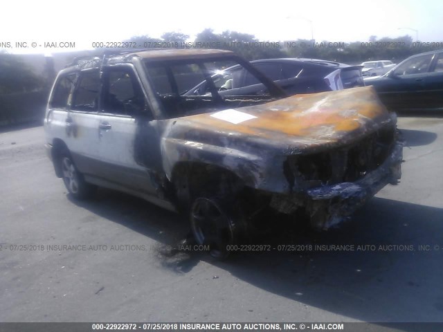 JF1SF6557WH760215 - 1998 SUBARU FORESTER S WHITE photo 1