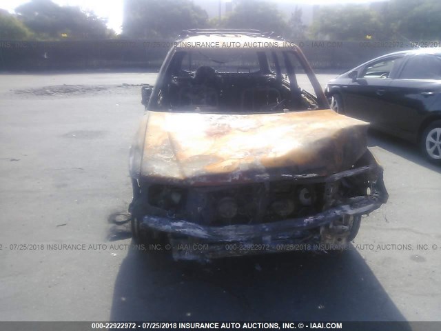 JF1SF6557WH760215 - 1998 SUBARU FORESTER S WHITE photo 6