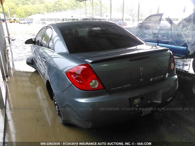 1G2ZG558X64263844 - 2006 PONTIAC G6 SE1 BLUE photo 3