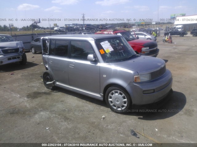 JTLKT324764115430 - 2006 TOYOTA SCION XB Silber Foto 1